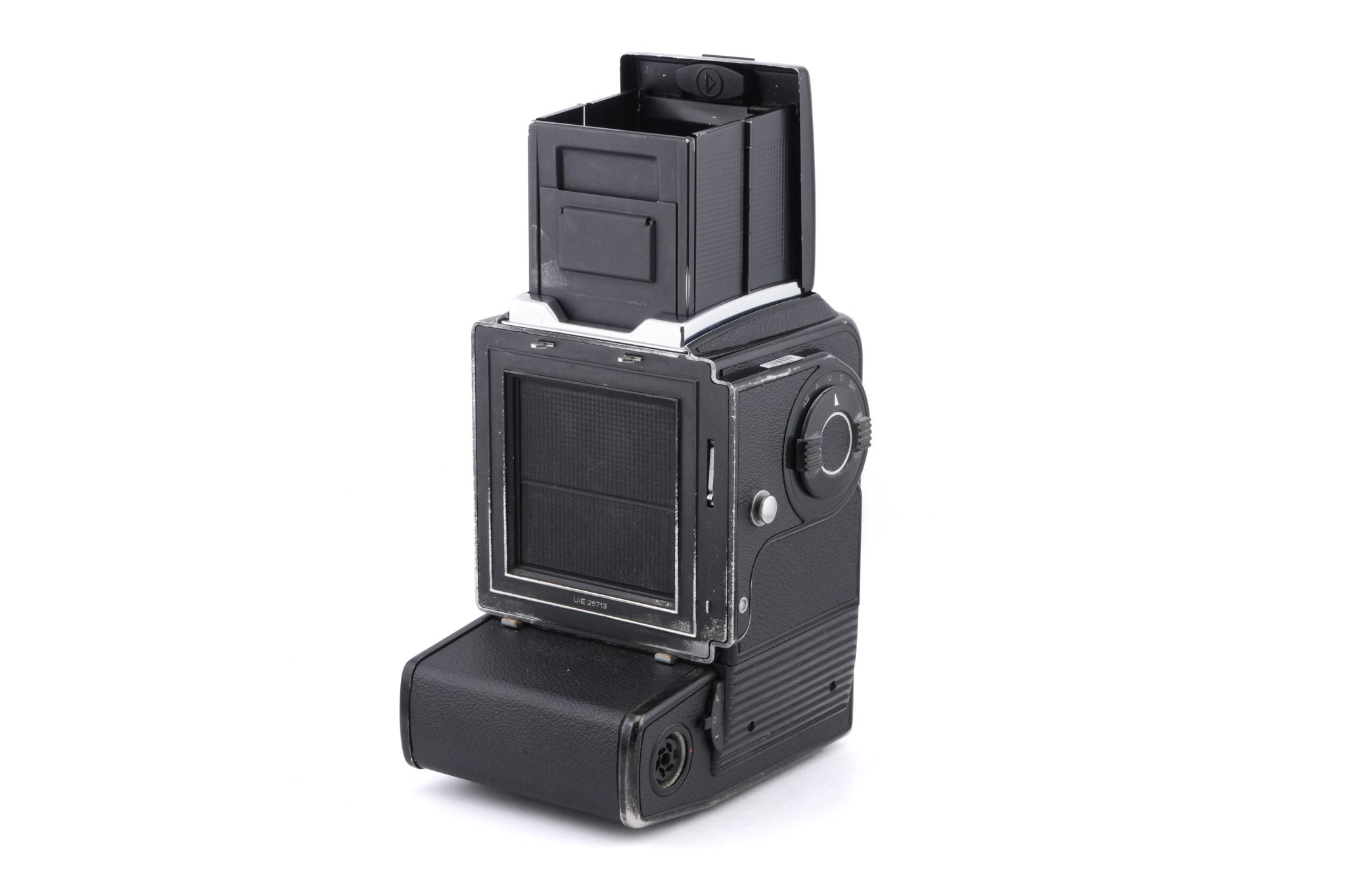Hasselblad 500EL/M (Black, 10219) + Waist Level Finder (New / Black, 42323) + Standard Focusing Screen (42161)