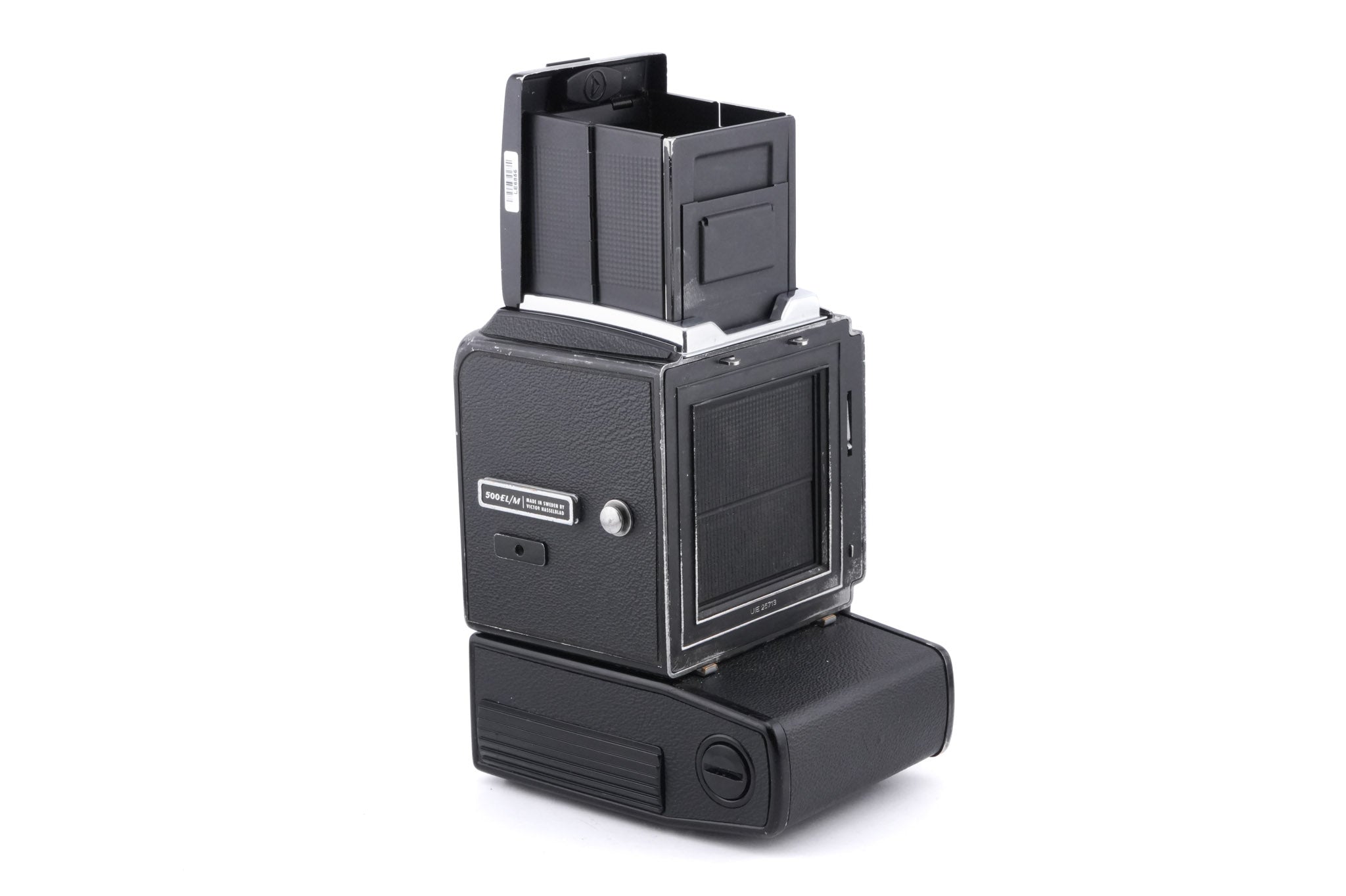 Hasselblad 500EL/M (Black, 10219) + Waist Level Finder (New / Black, 42323) + Standard Focusing Screen (42161)