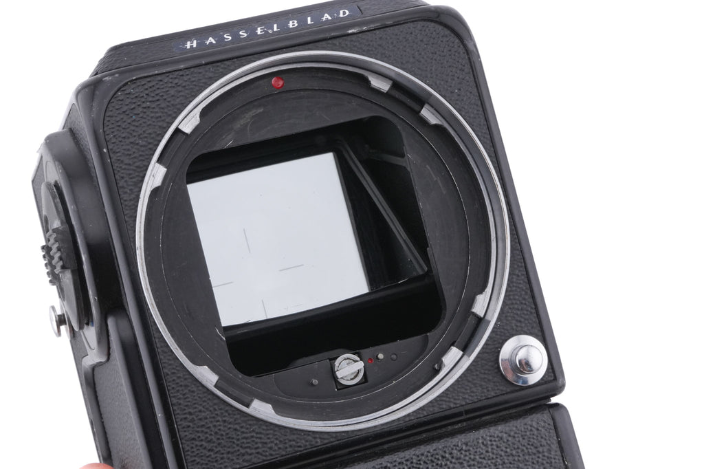 Hasselblad 500EL/M (Black, 10219) + Waist Level Finder (New / Black, 42323) + Standard Focusing Screen (42161)