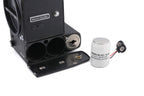 Hasselblad 500EL/M (Black, 10219) + Waist Level Finder (New / Black, 42323) + Standard Focusing Screen (42161)