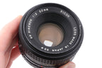 Ricoh 50mm f2 XR Rikenon