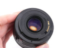 Canon 50mm f1.8 II