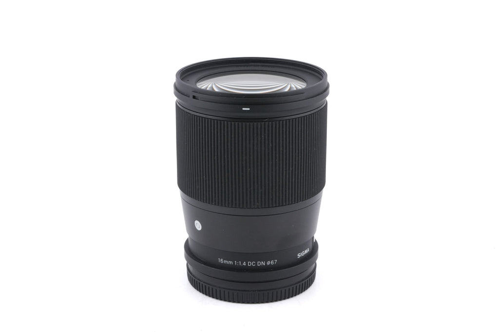 Sigma 16mm f1.4 DC DN Contemporary (017)