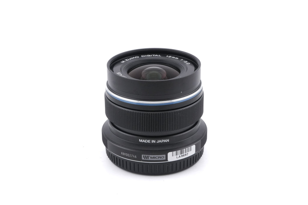 Olympus 12mm f2 M.Zuiko Digital ED MSC Limited Black