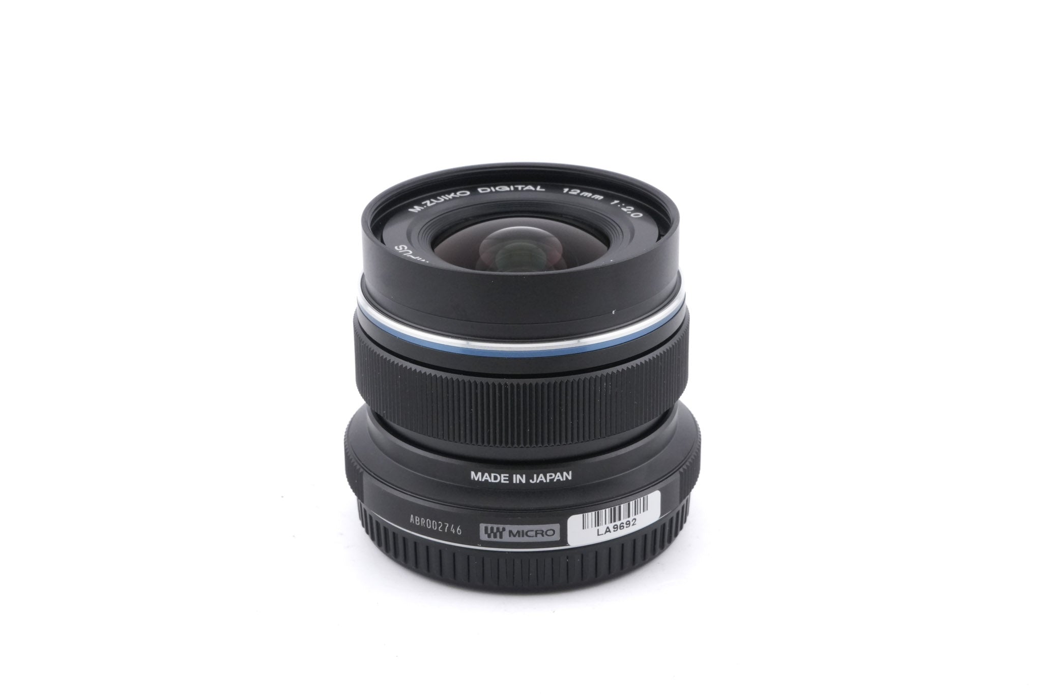 Olympus 12mm f2 M.Zuiko Digital ED MSC Limited Black