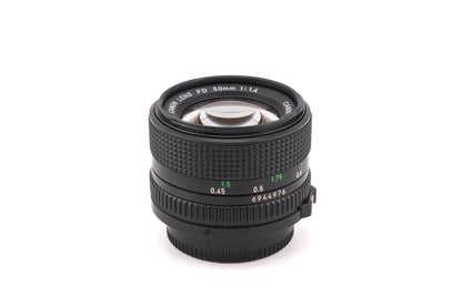 Canon 50mm f1.4 FDn