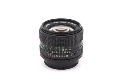 Canon 50mm f1.4 FDn