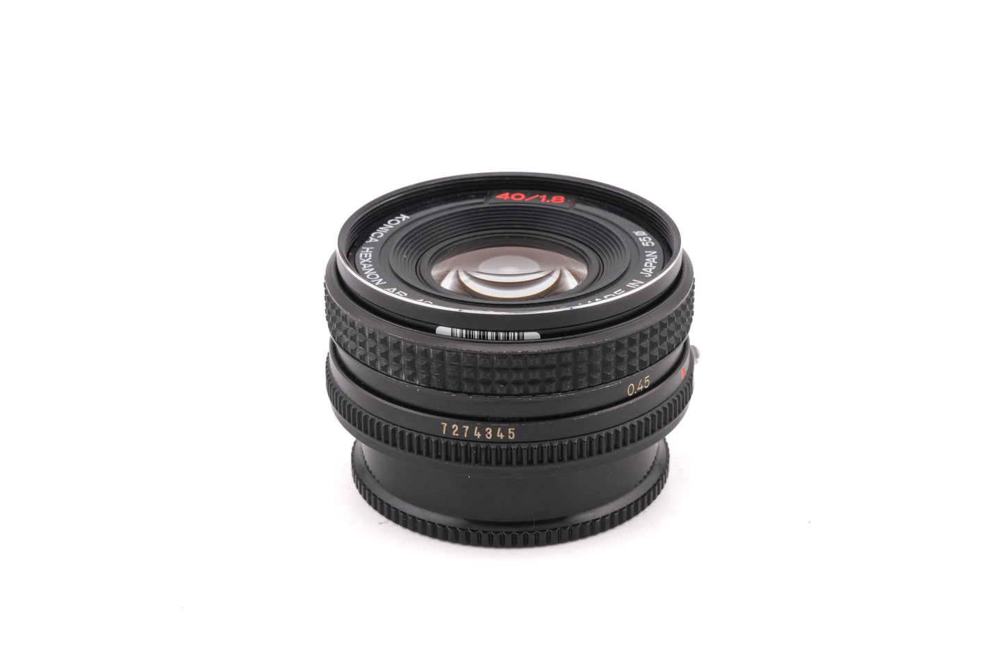 Konica 40mm f1.8 Hexanon AR