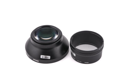 Nikon WC-E75A 0.75x Wide Converter + UR-E22 Adapter Ring