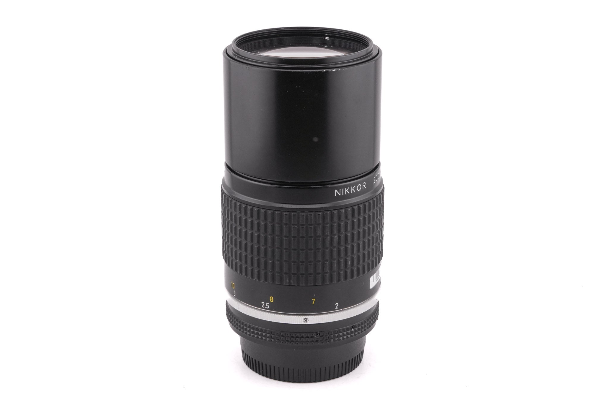 ニコン Nikon Nikkor Ai-S 200mm F4 #s-3 Nikon 200mm f4 Nikkor AI-S – Kamerastore
