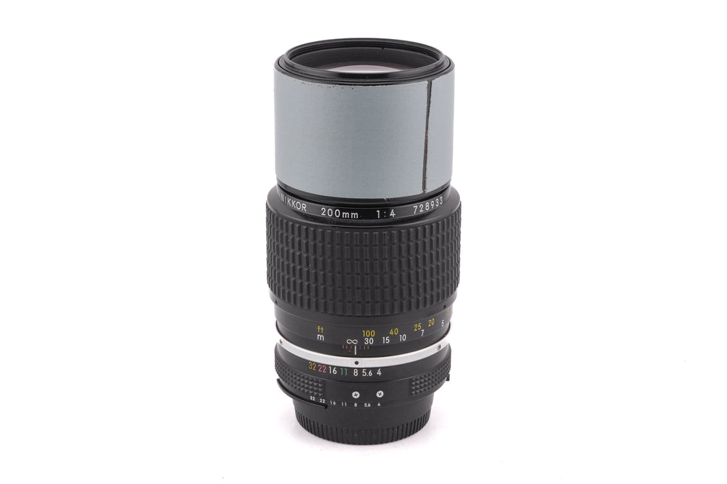 Nikon 200mm f4 Nikkor AI