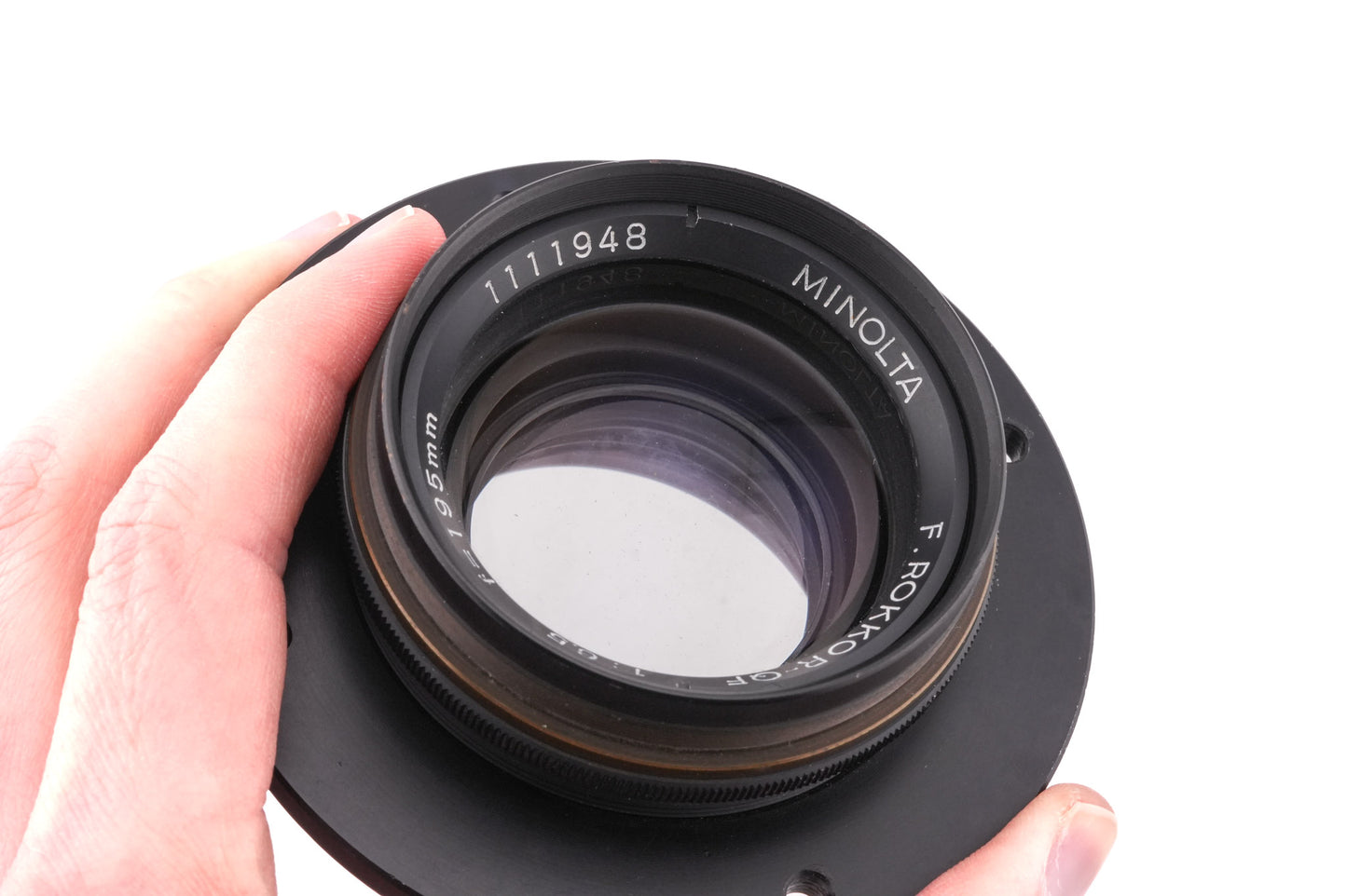 Minolta 195mm f6.5 F.Rokkor-QF