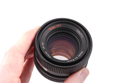 Rollei 50mm f1.8 Planar HFT