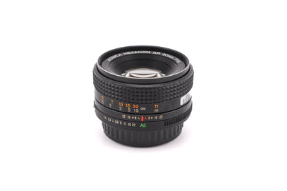 Konica 50mm f1.8 Hexanon AR