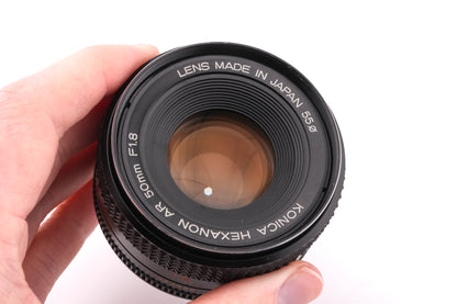 Konica 50mm f1.8 Hexanon AR