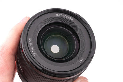 Sony 35mm f1.4 GM (SEL35F14GM)