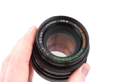 Chinon 50mm f1.7 Auto Chinon Multi-Coated