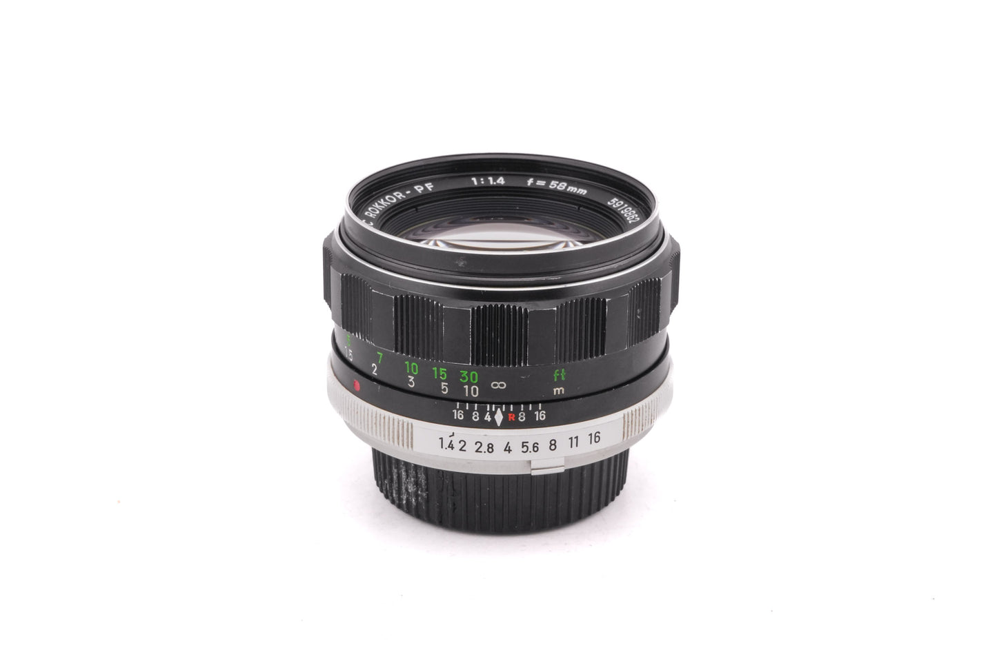 Minolta 58mm f1.4 MC Rokkor-PF