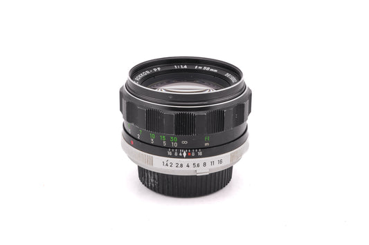 Minolta 58mm f1.4 MC Rokkor-PF