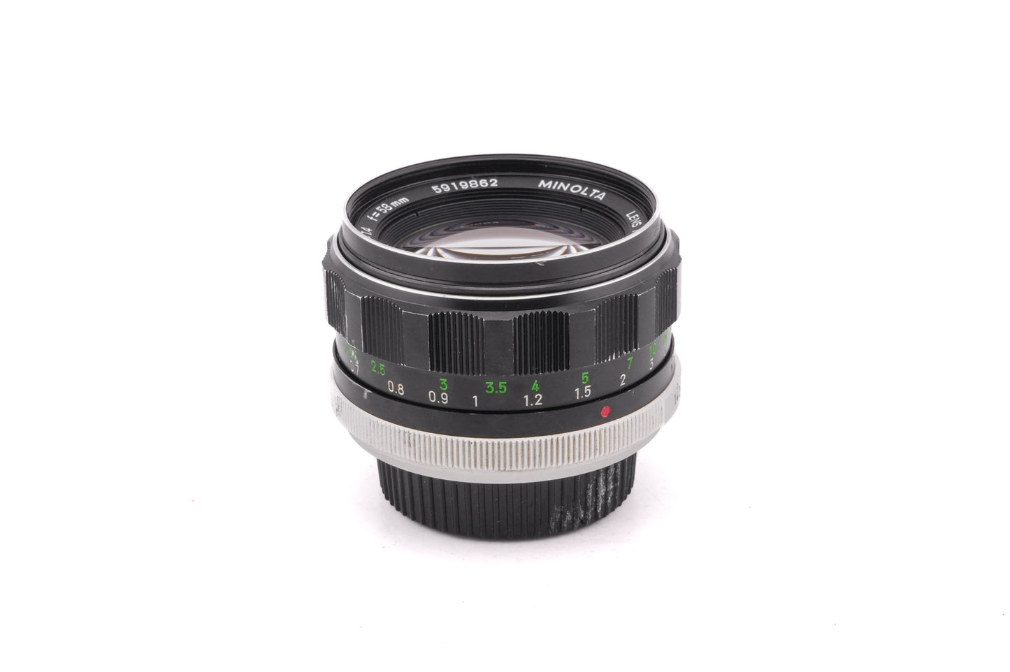 Minolta 58mm f1.4 MC Rokkor-PF