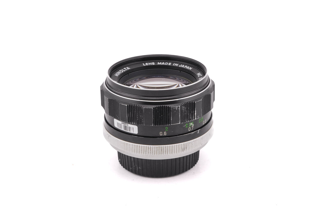 Minolta 58mm f1.4 MC Rokkor-PF