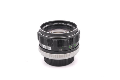 Minolta 58mm f1.4 MC Rokkor-PF