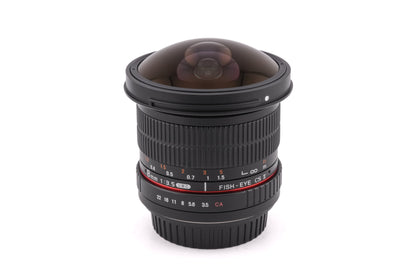 Samyang 8mm f3.5 Fish-Eye UMC CS II
