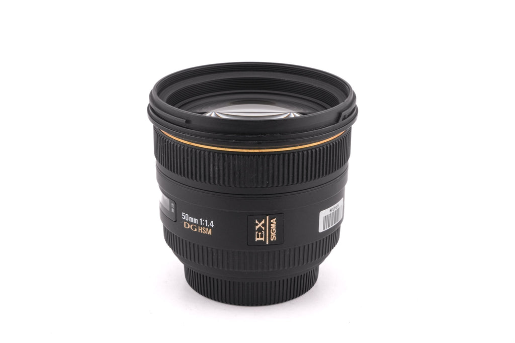 Sigma 50mm f1.4 EX DG HSM