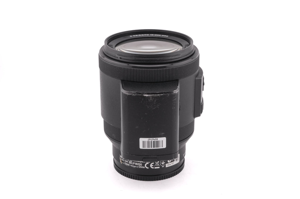 Sony 18-200mm f3.5-6.3 OSS PZ (SELP18200)
