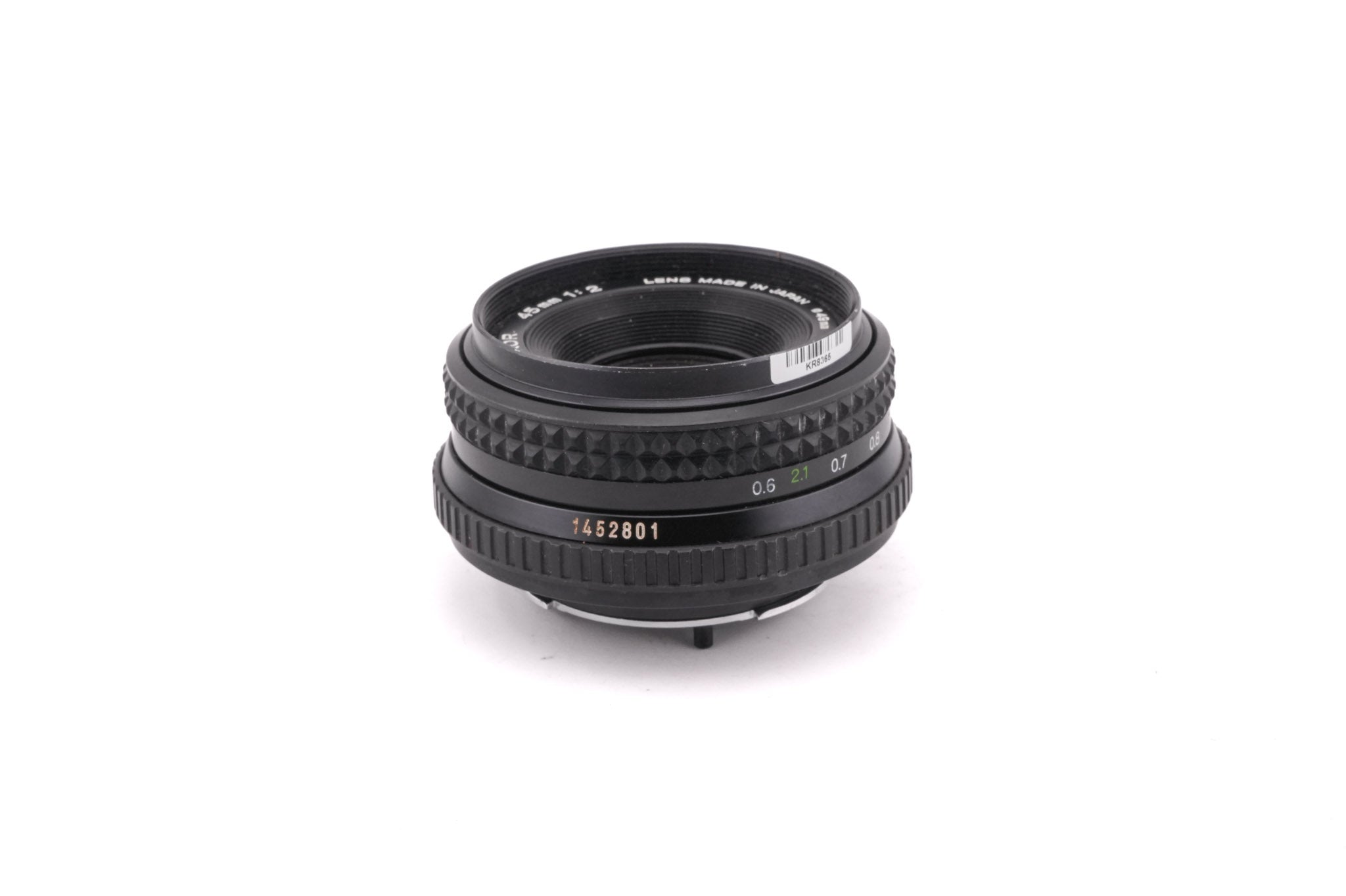 Minolta 45mm f2 MD Rokkor