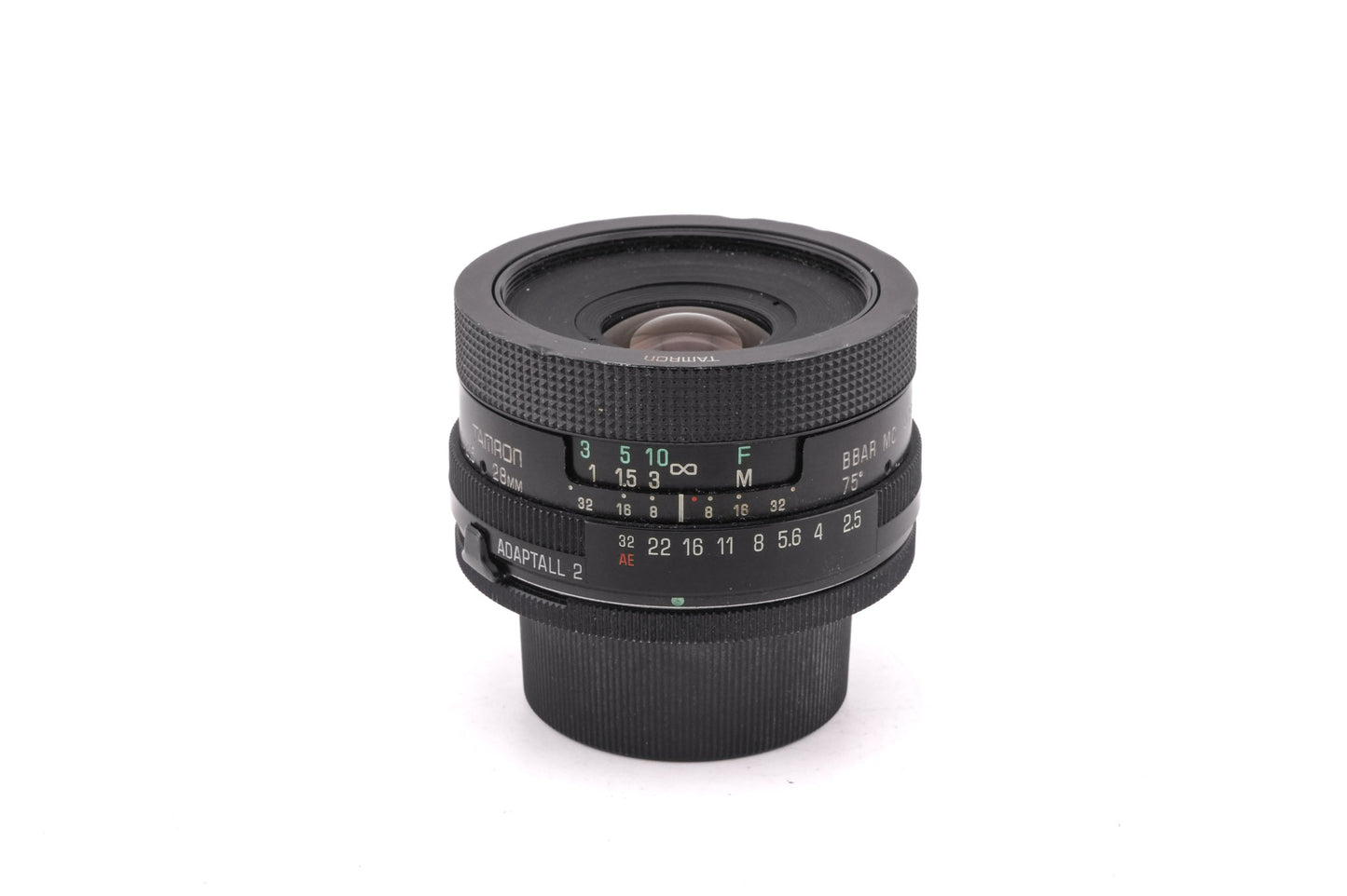 Tamron 28mm f2.5 BBAR MC (02B) + Adaptall - Fujica (M42) Adapter