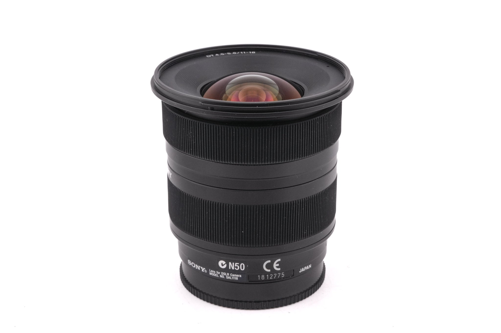 Sony 11-18mm f4.5-5.6 DT (SAL1118)