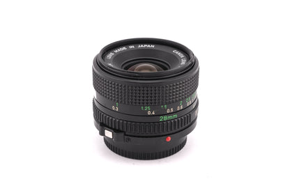 Canon 28mm f2.8 FDn