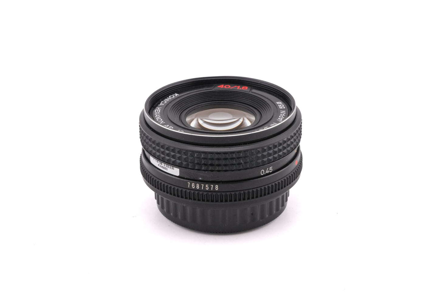 Konica 40mm f1.8 Hexanon AR