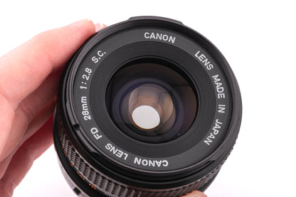 Canon 28mm f2.8 S.C.