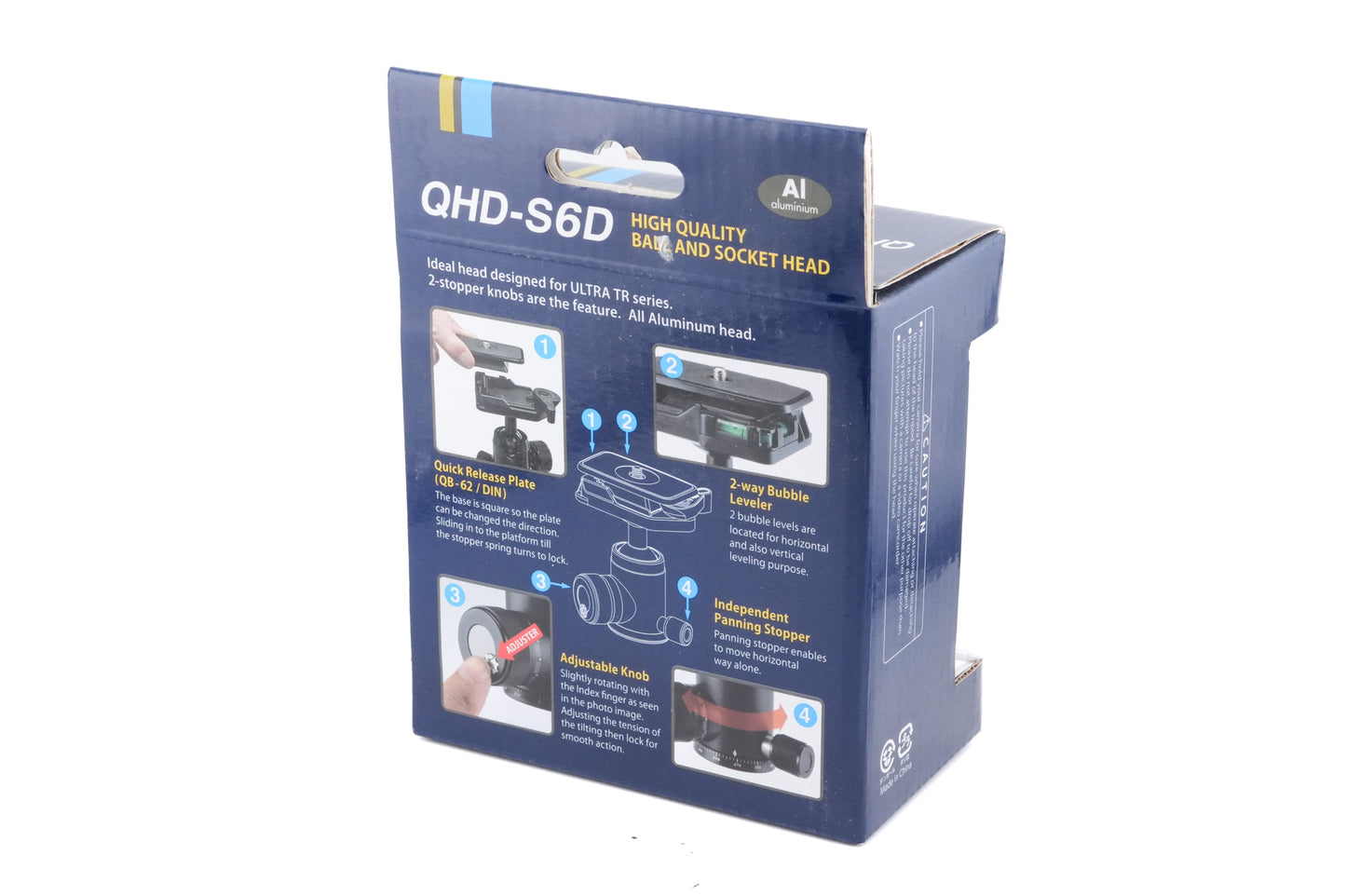 Velbon QHD-S6D Ball Head