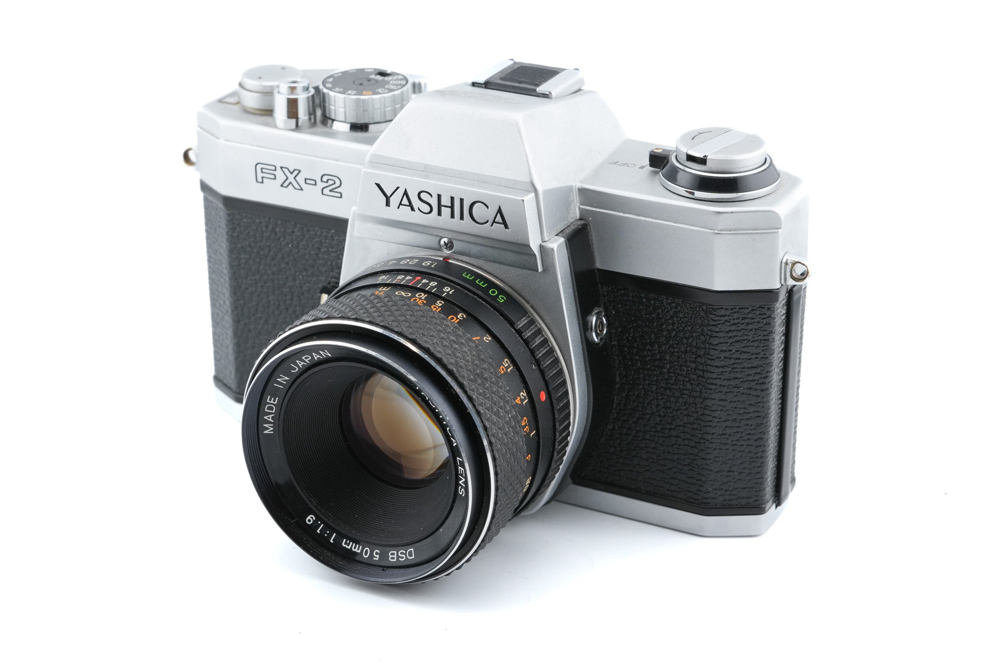 YASHICA deals FX-2 35mm SLR CAMERA bundle with lenses & film