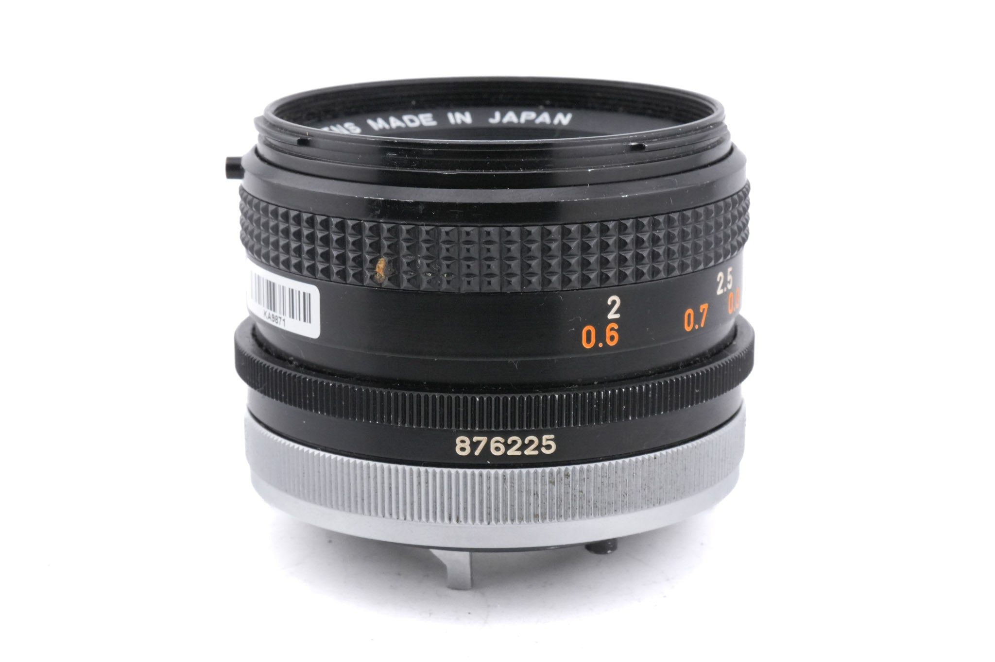 Canon 50mm f1.8 S.C.