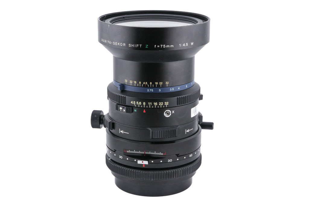 Mamiya 75mm f4.5 Sekor Shift Z W