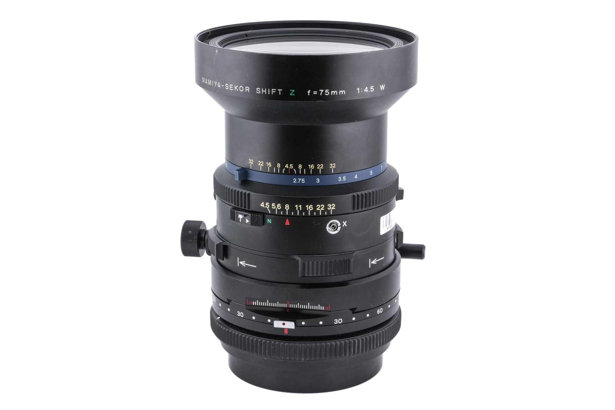 Mamiya 75mm f4.5 Sekor Shift Z W
