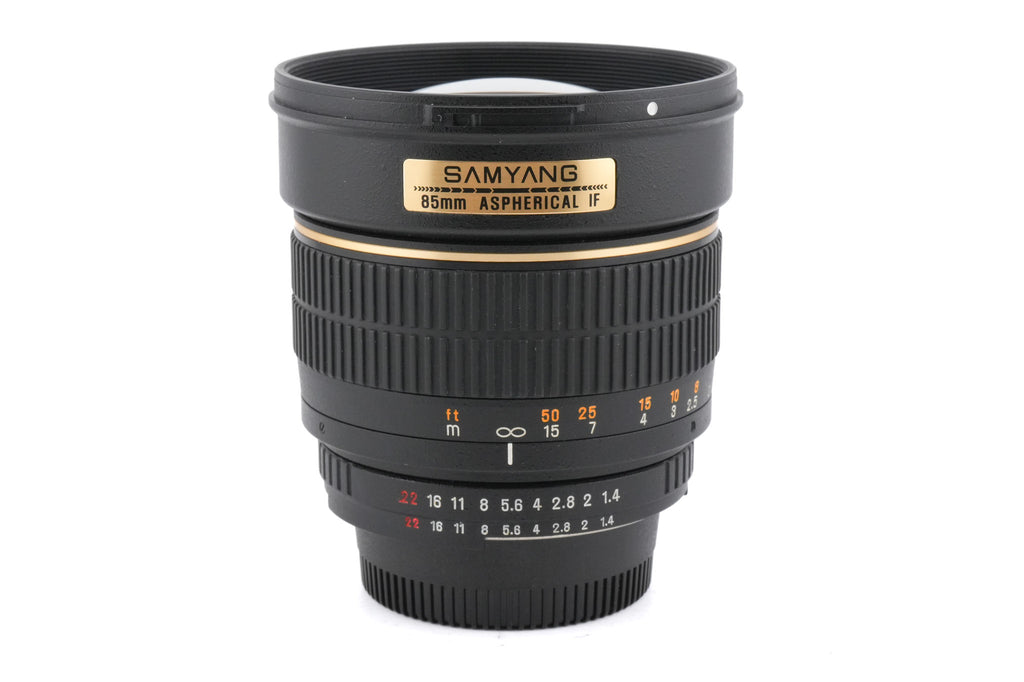 Samyang 85mm f1.4 IF Aspherical AI-S