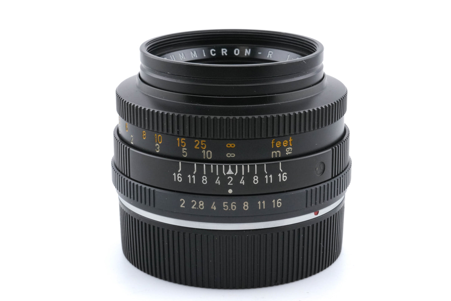 Leica 50mm f2 Summicron-R (Type I) (2-Cam) (11228)