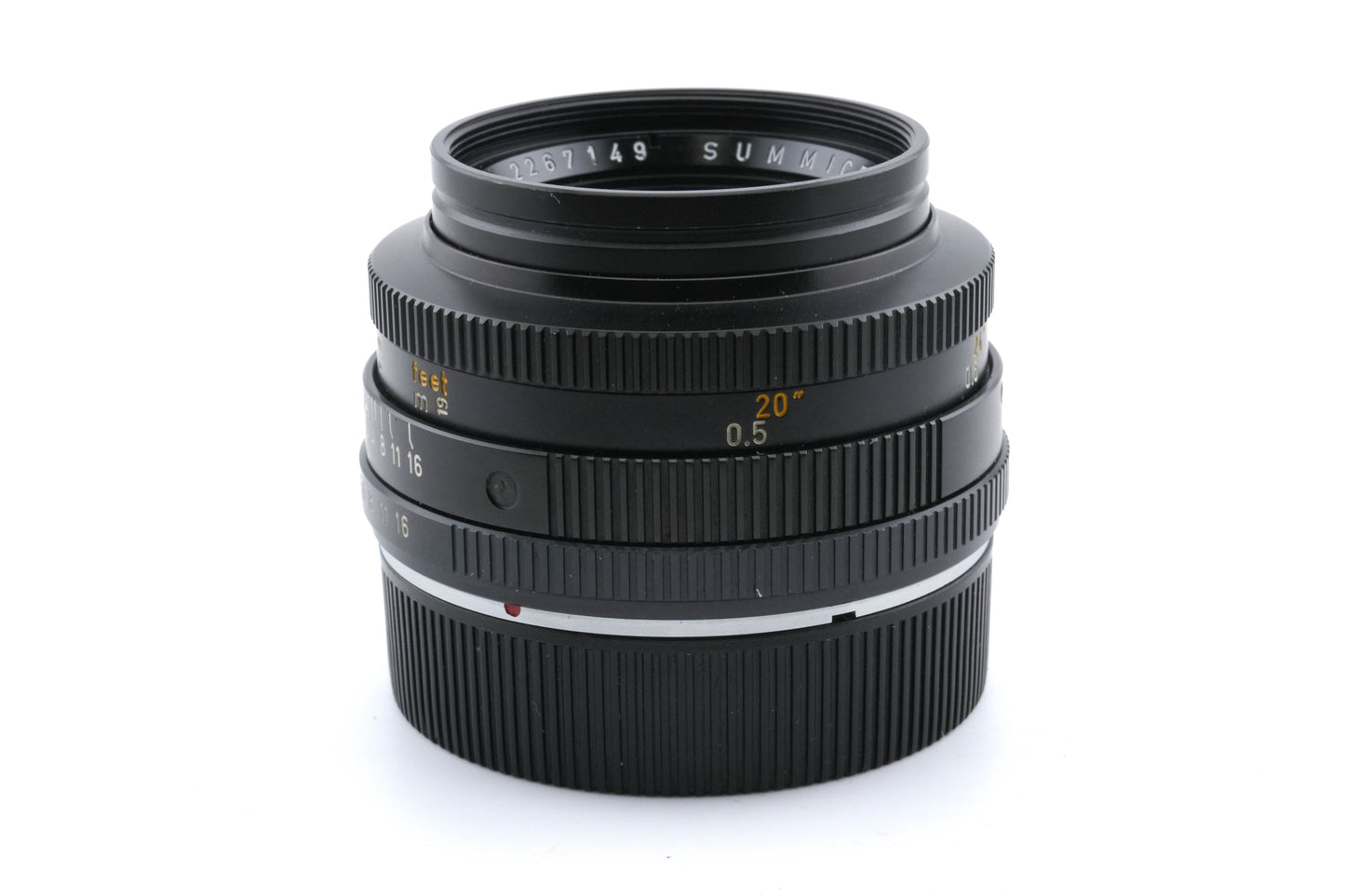 Leica 50mm f2 Summicron-R (Type I) (2-Cam) (11228)