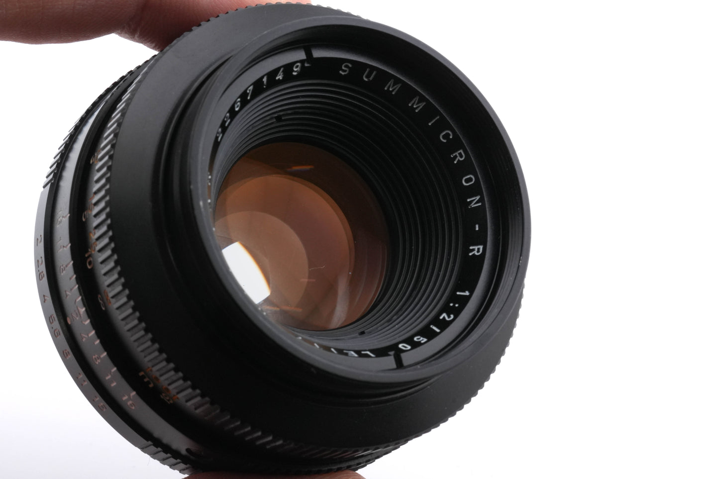 Leica 50mm f2 Summicron-R (Type I) (2-Cam) (11228)