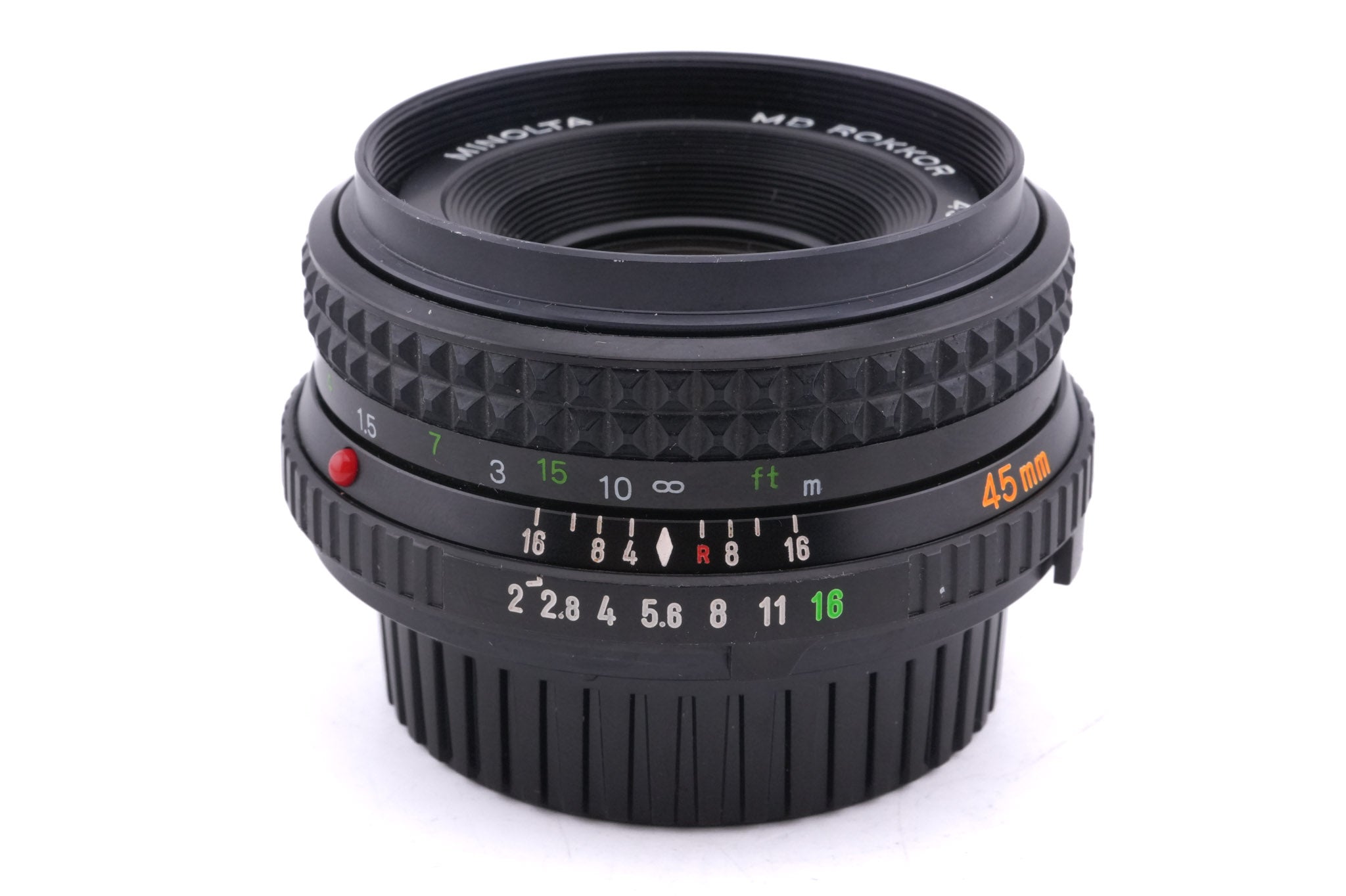 Minolta 45mm f2 MD Rokkor