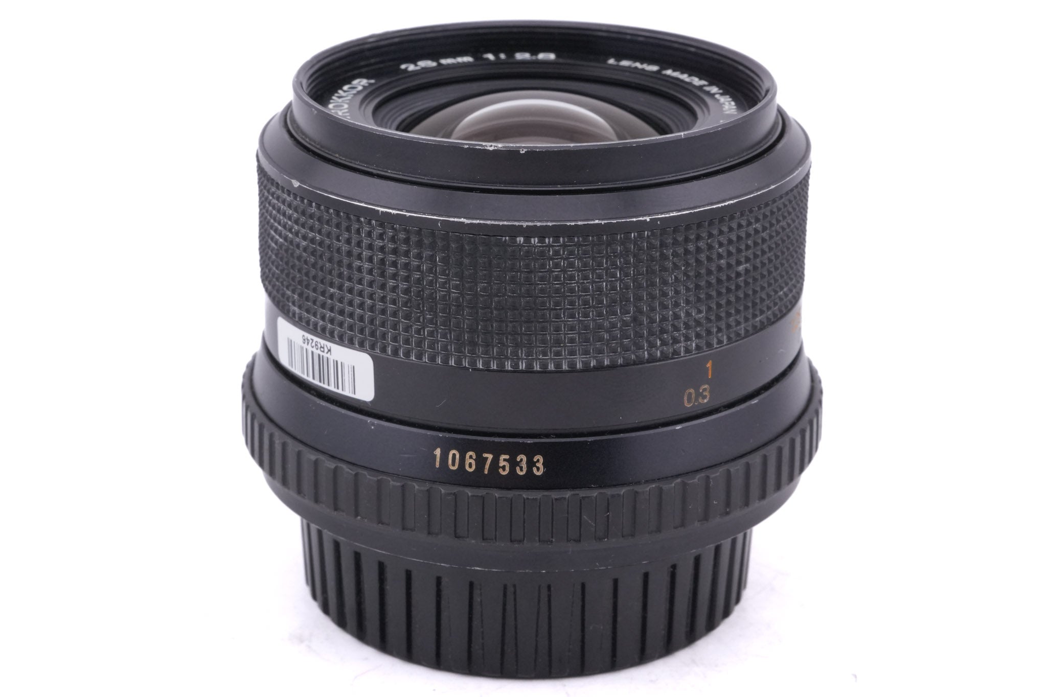 Minolta 28mm f2.8 MD W.Rokkor