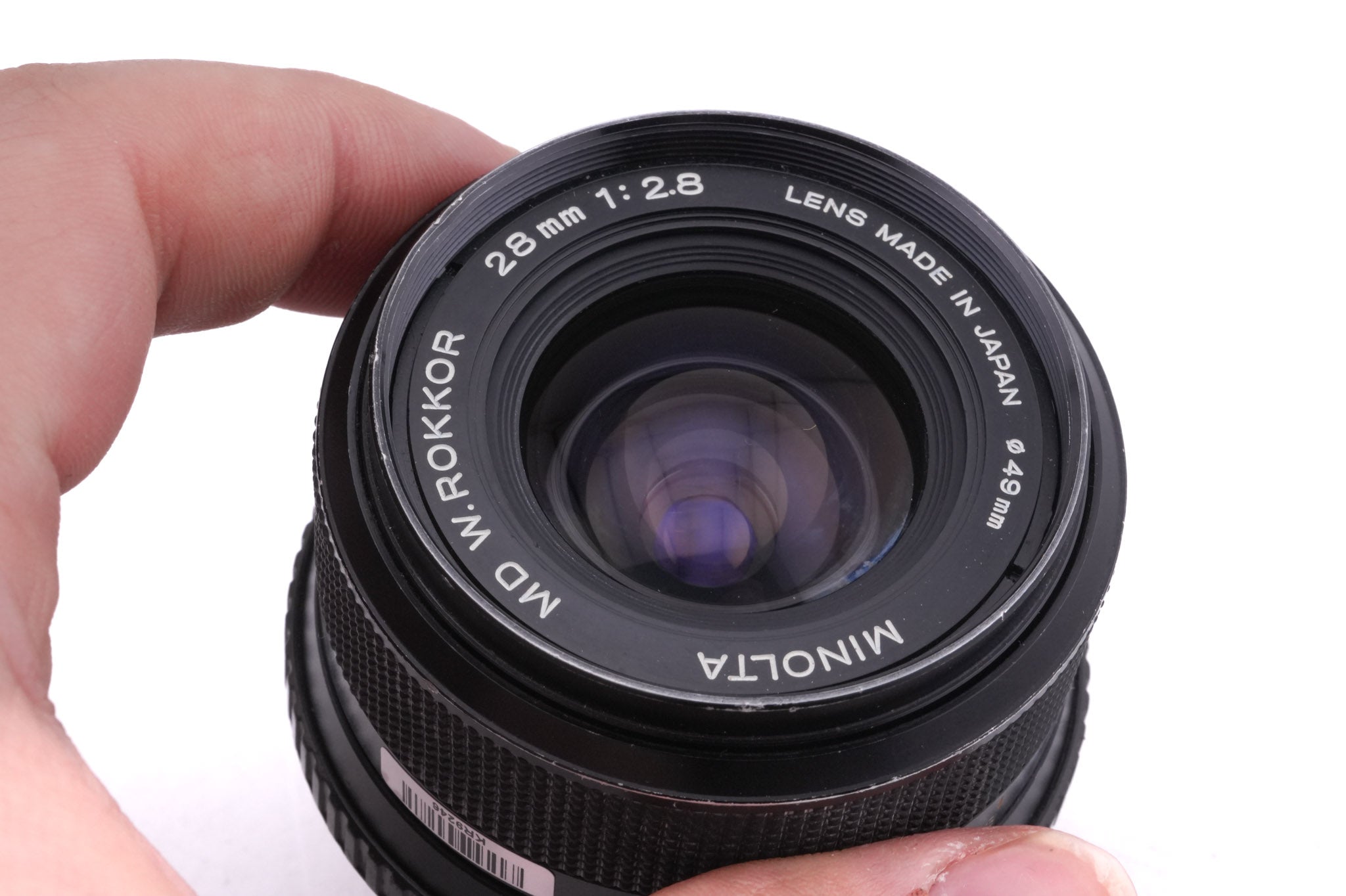Minolta 28mm f2.8 MD W.Rokkor