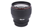 Canon 85mm f1.2 L FDn