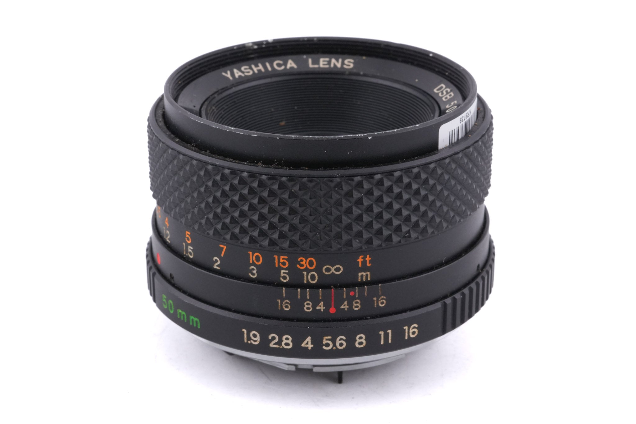 Yashica 50mm f1.9 DSB