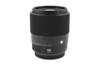 Sigma 30mm f1.4 DC DN Contemporary